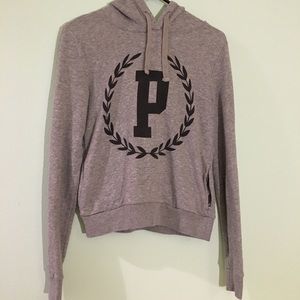 VS PINK grey hoodie❤️